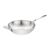 Vogue Tri Wall Wok Made of Stainless Steel with Flat Base - 305mm