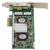 Dell NetXtreme II 5709 QP Ethernet Card PE R510 - 0R519P