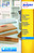 Etichette trasparenti per indirizzi per stampanti Inkjet - 99,1x67,7 - 25 ff