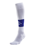 Craft Socks Squad Sock Contrast 31/33 White/Club Cobolt