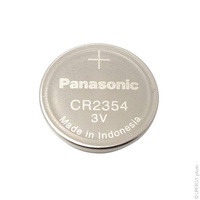 Blister(s) x 1 Pile bouton lithium blister CR2354 PANASONIC 3V 565mAh