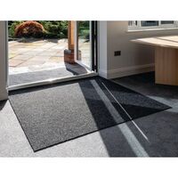 Deluxe ribbed entrance matting