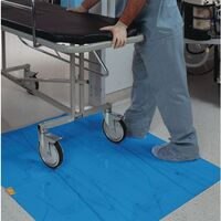 Clean room sticky tack mat pad