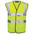 High vis vest with back print