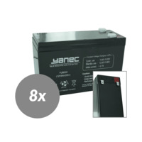 Yanec UPS Batterij Vervangingsset RBC105 (Excl. Kabels)