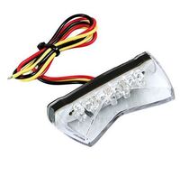 Lampa motorkerékpár LED-es hátsó lámpa, 3 funkciós (0190158)