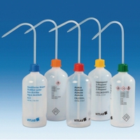 VITsafe™ Safety wash bottles narrow neck PP/LDPE Imprint text Isopropanol