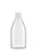 Narrow neck bottle 100 ml LDPE clear without screw cap