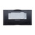 Pin Badge / Identification Badge / Name Badge "Podio Paper" | black with magnet "Premium" (grey)