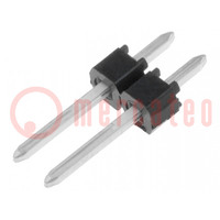 Connector: pin strips; pin header; C-Grid III; male; PIN: 2; 2.54mm