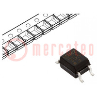 Optocoupler; SMD; Ch: 1; OUT: transistor; Uinsul: 3.75kV; Uce: 35V