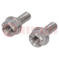 Threaded head screw; 0.50 Connector System,AMPLIMITE; 90.2mm