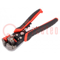 Multifunction wire stripper and crimp tool; 30AWG÷8AWG; 210mm