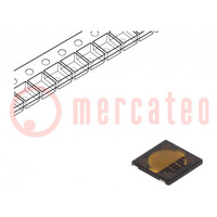 Microschakelaar TACT; SPST; pos: 2; 0,02A/15VDC; SMT; 0,35mm; EVQP