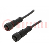 Cable: for sensors/automation; PIN: 5; M12-M12; B code-Profibus