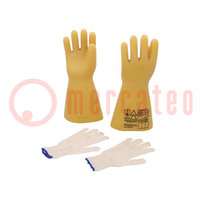 Electrically insulated gloves; Size: 11; 30kV