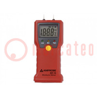 Hygrometer; LCD,LED; 0÷100%RH; 0÷60%RH; 145x60x31mm