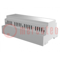 Enclosure: for DIN rail mounting; Y: 90mm; X: 159mm; Z: 53mm; PPO