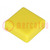 Nyomógomb; négyzetes; sárga; 12x12mm; TACTS-24N-F,TACTS-24R-F