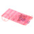 Protection bag; ESD; L: 305mm; W: 254mm; Thk: 75um; 100pcs; pink