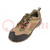 Shoes; Size: 43; beige-black; leather; with metal toecap