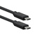 ROLINE USB 3.2 Gen 2x2 Cable, PD (Power Delivery) 20V5A, with Emark, C-C, M/M, 20 Gbit/s, black, 1 m