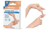Lifemed Finger-Strips "Flexible", hautfarben, 10er (6499010)
