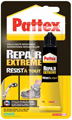 Pattex multilijm 100 % Repair Gel, tube van 20 g, op blister