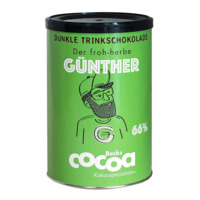 BecksCocoa Günther Trinkschokolade 66%, 300g Dose