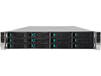 step-Server 19" ISS 2HE Aurum R12i 2311 (E5-2620-v4 | 16GB | 2x 2TB | max. 12x 3