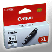 Canon Tinte 6443B001 CLI-551XLBK schwarz