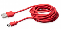 Evercade 5060690793281 cable USB USB 2.0 Micro-USB A USB A Rojo