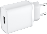 Vision USB-A Charger with EU Plug Blanco Interior