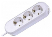 Bachmann 388.270 power extension 1.5 m 3 AC outlet(s) White