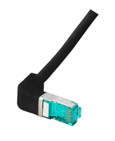 EFB Elektronik MK6001W.0,25B Netzwerkkabel Schwarz 0,25 m Cat6a S/FTP (S-STP)