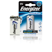 Energizer ENLITHIUM9VP1 huishoudelijke batterij Wegwerpbatterij 9V Lithium