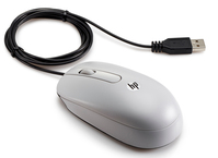 HP USB Grey Mouse egér Kétkezes USB A típus Optikai 1000 DPI