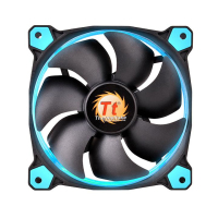 Thermaltake Riing 14 Computer case Fan 14 cm Black, Blue