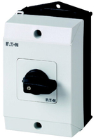 Eaton T0-1-15451/I1 commutateur électrique Toggle switch 1P Noir, Blanc