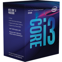 Intel Core i3-8100 processor 3.6 GHz 6 MB Smart Cache Box