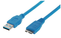 shiverpeaks BS77192 USB Kabel 1,8 m USB 3.2 Gen 1 (3.1 Gen 1) USB A Micro-USB B Blau