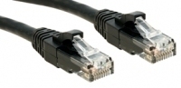 Lindy Cat.6 UTP Premium 3.0m kabel sieciowy Czarny 3 m