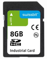 SwissBit S-600 8 GB SD SLC Clase 10