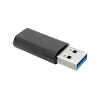 Tripp Lite U329-000 zmieniacz płci / kabli USB-A USB-C Czarny