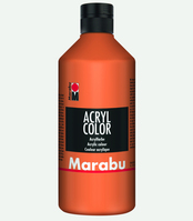 Marabu 12010075013 acrielverf 500 ml Oranje Koker