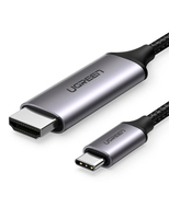 Ugreen 50571 video kabel adapter 2 m USB Type-C HDMI Zwart