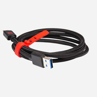 Crosscall USBC.BO.NN000 cable USB 1,2 m USB 3.2 Gen 1 (3.1 Gen 1) USB A Negro, Rojo