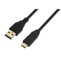 M-Cab 2200041 USB Kabel 2 m USB 3.2 Gen 1 (3.1 Gen 1) USB A USB C Schwarz