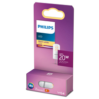 Philips 8718699767631 lámpara LED Blanco cálido 2700 K 1,8 W G4 F