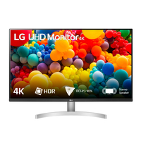LG 32UN500-W computer monitor 80 cm (31.5") 3840 x 2160 pixels 4K Ultra HD Black, Silver, White
